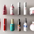 Assorted Perfume and Cosmetics Collection With Top Brands Skincare Bottles And Beauty Items