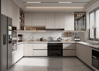 Modern Kitchen 3d model