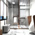 Modern Monitoring Room Interior With Multiple Surveillance Screens Control Desk And Office Chairs