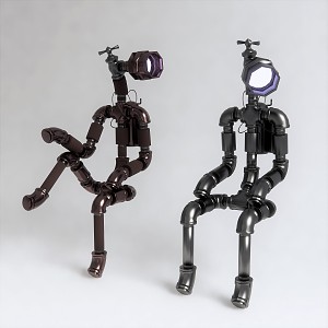 Modern Robot Decorative Ornaments 3d model