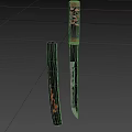 Dagger Knife Weapon Dagger Knife Dagger Scabbard Dagger Cold Weapon 3d model