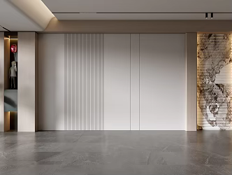 Living Room Sofa Background Wall Modern Simple Living Room Light Luxury Background Wall Balcony Cabinet Sofa Background Wall Front Desk Background Wall Italian Living Room 3d model