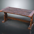 Wooden Outdoor Chair With Slatted Seat For Garden Patio Furniture