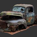 Old Truck 3d model