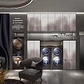 Casarte Store in Mall Featuring Modern High End Home Appliance Display With Sofa Coffee Table