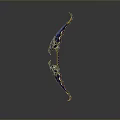 Crossbow Mechanical Crossbow Shift Bow and Arrow Shoot Far Equipment Weapons High-tech Crossbow 3d model
