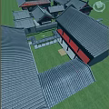 Huizhou Architecture in Qing Dynasty 3d model