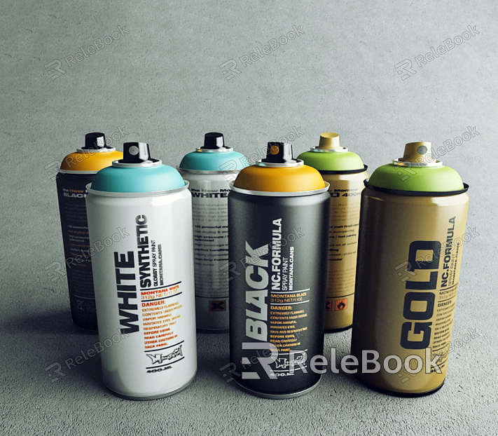 Paint cans model