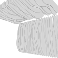 Modern Special-Shaped Ceiling Grille Ceiling Curved Ceiling Wave Ceiling Tooling Ceiling Booth Ceiling Hall Ceiling Hotel Lobby Ceiling Hall Grille 3d model