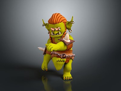 Monster Warrior Alien Monster Alien Monster 3d model