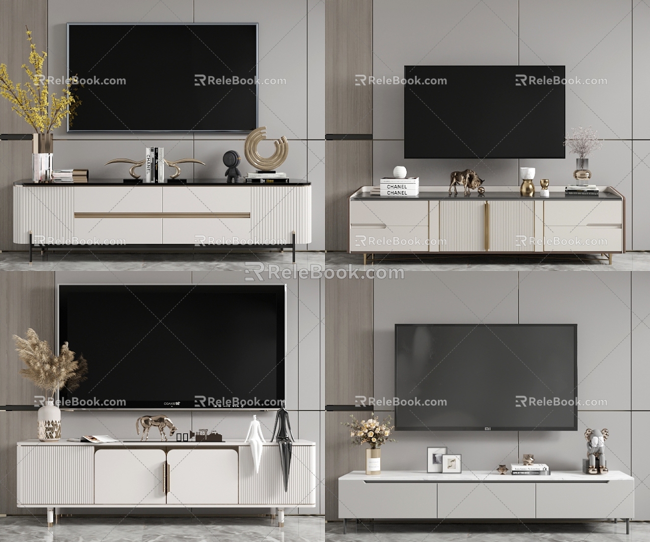 TV cabinet 3d model