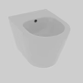 Modern White Ceramic Toilet With Sleek Design And Smooth Surface Finish