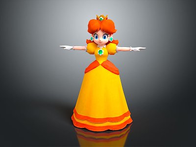 Snow White Princess CG Princess CG Little Princess Cartoon Princess Anime Princess Style Princess 3d model