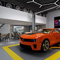 Luxury Car Repair and Maintenance Store With Tire Replacement Wheel Alignment And Exhaust Treatment Services