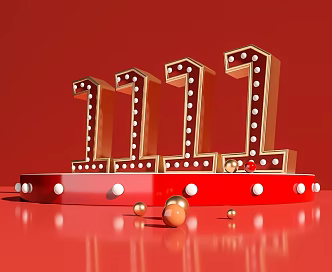E-commerce scene 3d model