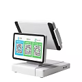 Various Business POS Cash Register Equipment With Display Screens And Payment Functions