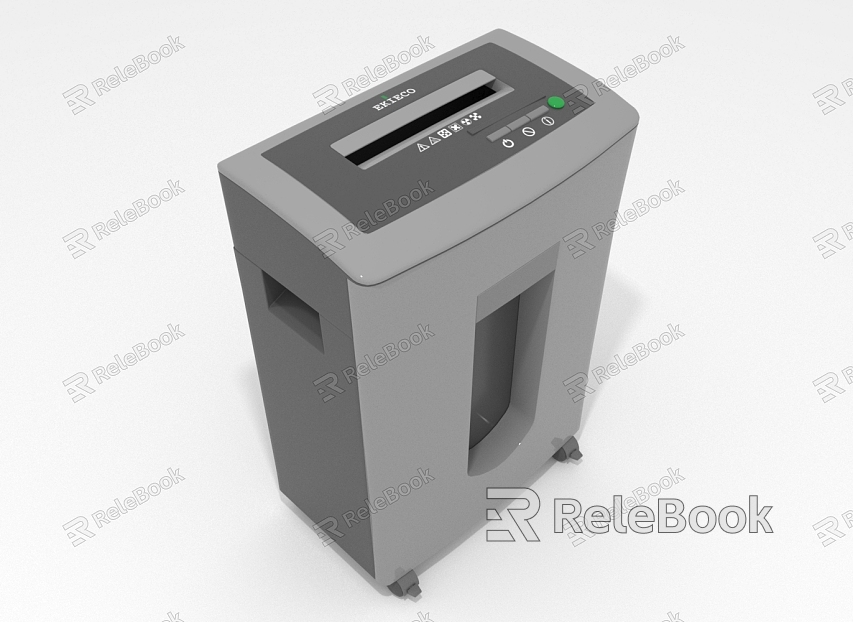 Modern paper shredder model