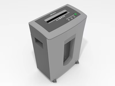 Office Appliance Secure Paper Shredder for Efficient Document Shredding in Office 3d model