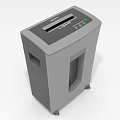 Modern paper shredder 3d model