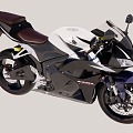 Motorcycle 3d model