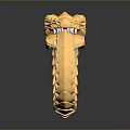 Elegant Unique Fashion Ring with Golden Coiled Snake Head Design Accessory