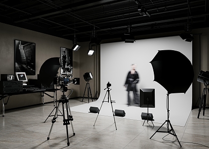 Photography Studio 3d model