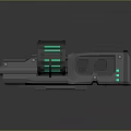 Science Fiction Firearms Next Generation Firearms Science Fiction Game Gun Game Firearms Game Gun Concept Gun Laser Gun 3d model