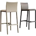 Calligaris bar chair bar stool combination 3d model