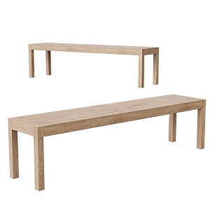 Skargaarden Nordic Log Bench Shoe Changing Bench Outdoor Bench 3d model