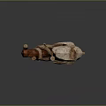 Crossbow Mechanical Crossbow Shift Bow and Arrow Shoot Far Equipment Weapons High-tech Crossbow 3d model