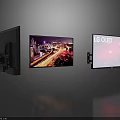 LG OLED TV Display With Sleek Design And Vibrant Image Showcase