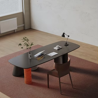Modern Bookshelf 3d model