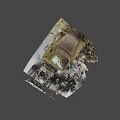 Abandoned Rusty Old Truck with Worn-Out Body Surrounded by Junk and Debris