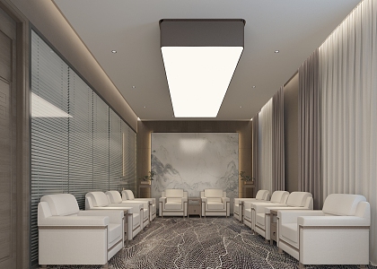 VIP Reception Room Modern Reception Room 3d model