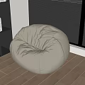 Modern Lazy Sofa 3d model