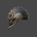 Viking Helmet 3d model