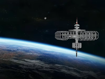 Space Station 3d model