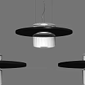 Quiet chandelier small chandelier lantern chandelier 3d model