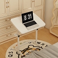 Internet Red Night View Living Room Mobile Side Table 3d model