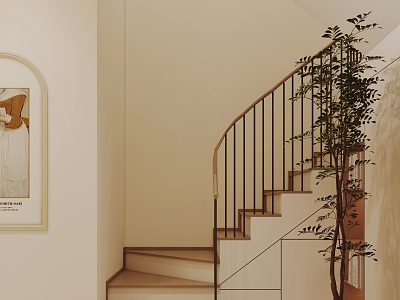 Modern Stairs 3d model