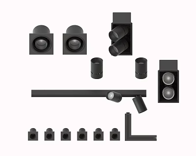 Modern Spotlight Downlight Spotlight 3d model