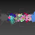 Decorative Vase Flower Displays With Various Flowers Green Plants And Different Style Vessels