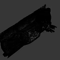 Abandoned car 3d model