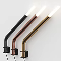 Modern Gold Wall Light with Cross Design and Metal Structure for Home Decoration