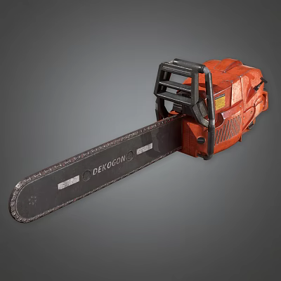 modern chain saw 3d model modern chain saw 3d model