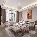 Elegant Walk In Closet Interior With Open Wardrobes Chandelier And Dressing Table