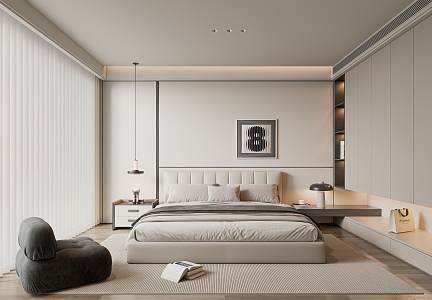 Modern Bedroom 3d model