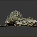 Rock Block Rock Block Rock Specimen 3d model