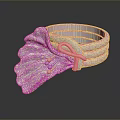 Elegant Silver Ring with Unique Leaf Petal Design and Polished Finish for Fashion Accessory