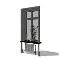 Nordic casement windows and doors 3d model